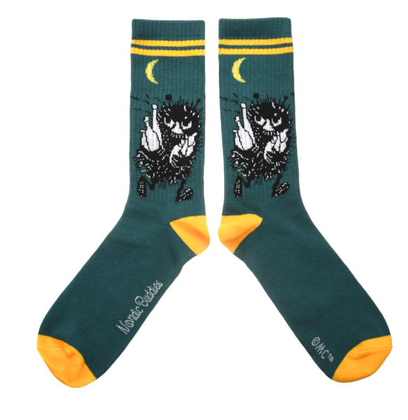 Nordic Buddies Stinky Tennis Socken Gr. 40-45 grün