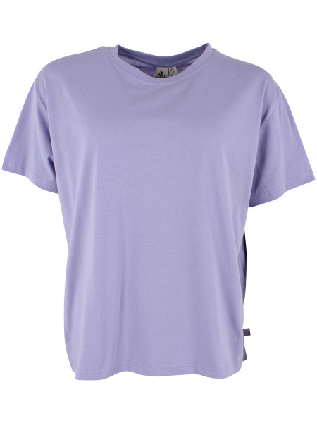 Kurzarm Shirt Oversize Lila Danebasic