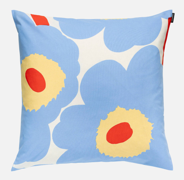 Marimekko Kissenbezug blue orange red