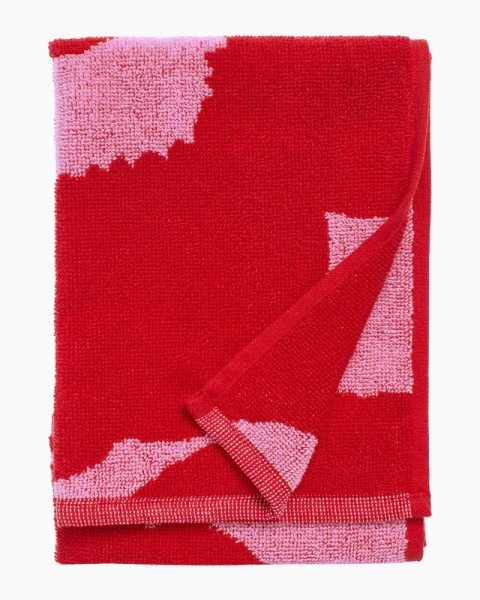 Gästehandtuch Unikko Pink Red