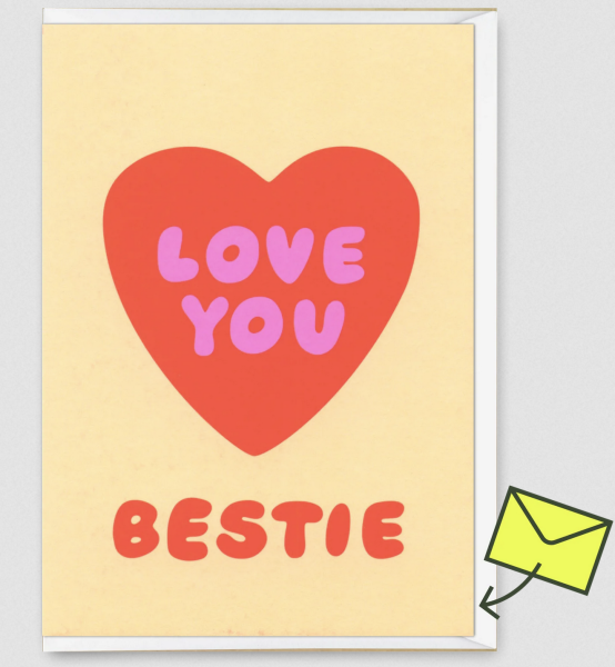 Klappkarte 'Bestie' - Deli Cards