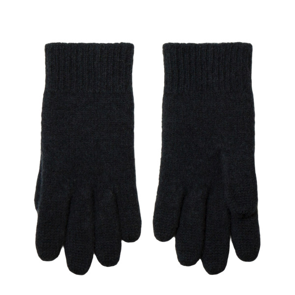 Handschuhe Navy Merinowolle