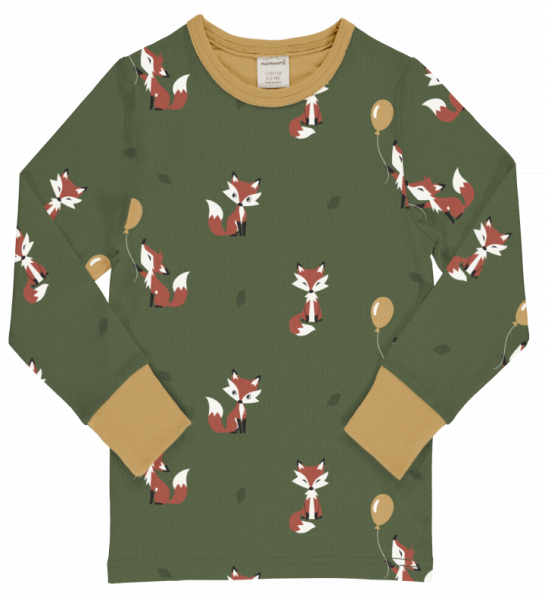 Langarmshirt Fox - Maxomorra