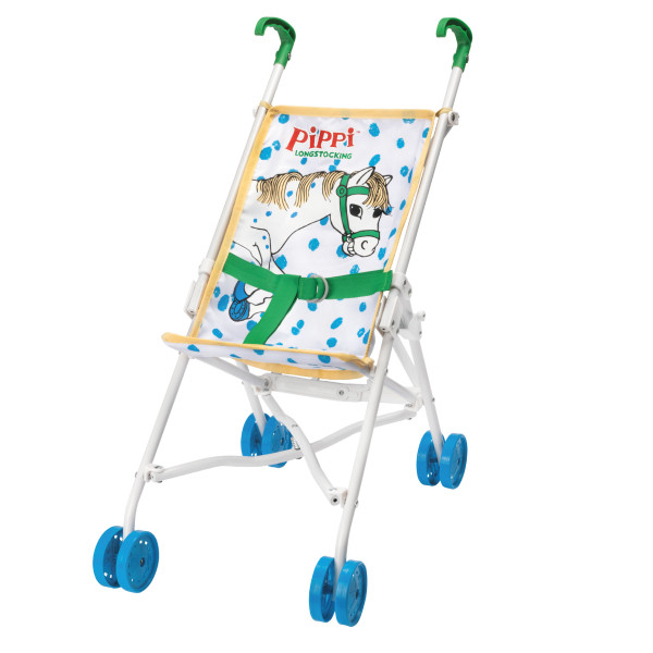 MICKI Pippi Langstrumpf Puppenwagen