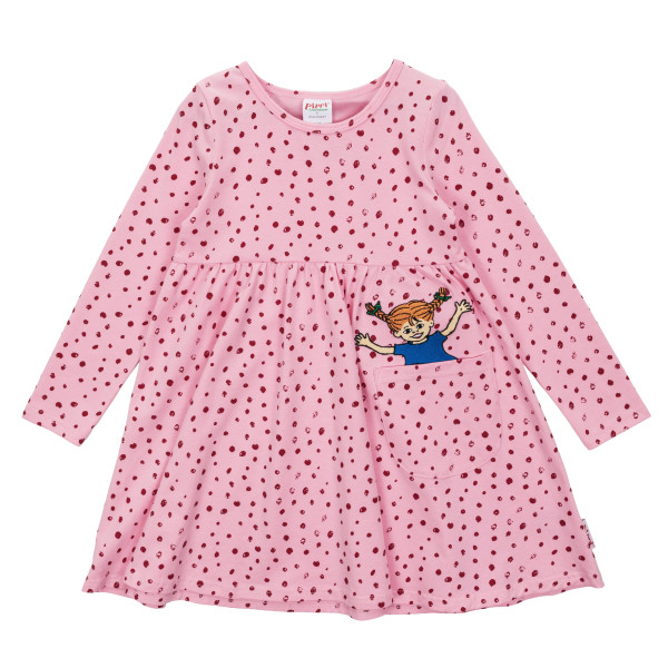 Kleid Pippi Langstrumpf 'Speckle Pink' 