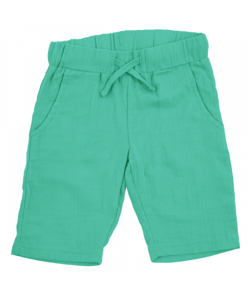 Maxomorra Bermuda Shorts Musselin mint Green