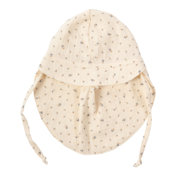 Sonnenhut Muslin Blue Flowers - organic