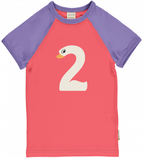 T-Shirt Geburtstag 2 Schwan - Maxomorra