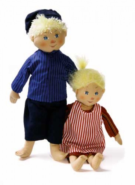 Michel aus Lönneberga und Ida Plüschpuppen