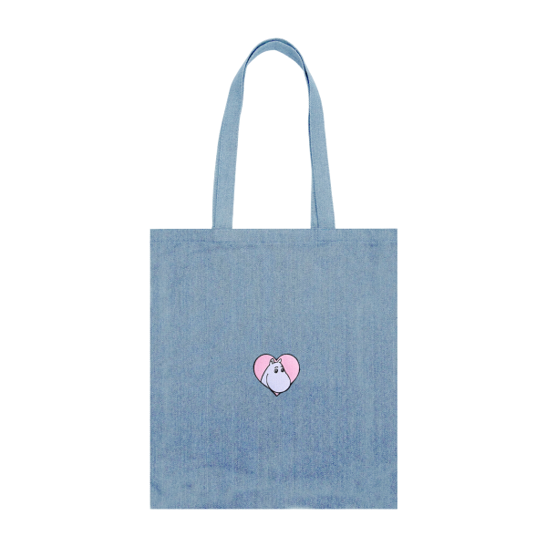 Stofftasche Moomin Love Denim Tote Bag | Nordic Buddies
