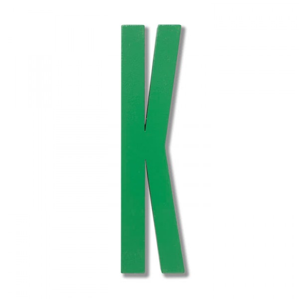 Design Letters Holzbuchstaben green