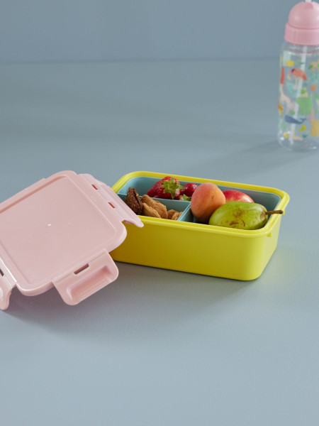 Rice Lunchbox pink yellow