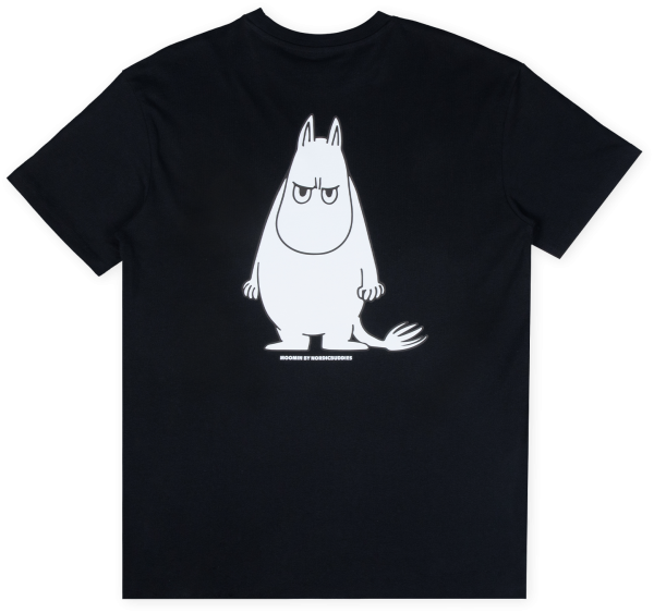 Nordic Buddies Angry Mumin Shirt Erwachsene schwarz