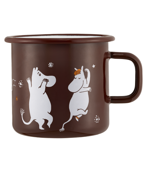 Emaille Tasse Mumin Comet 550 ml