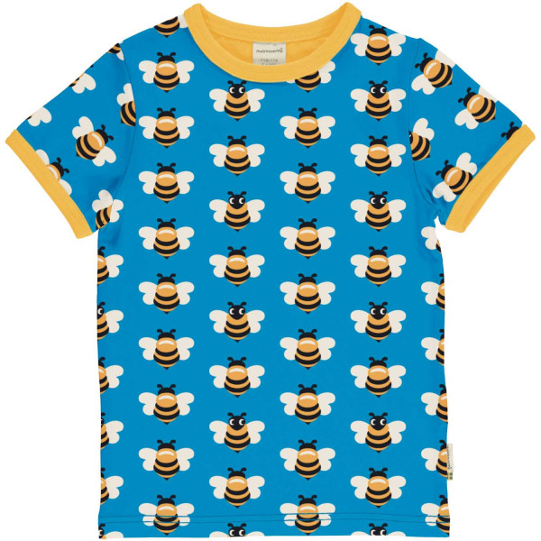 Maxomorra T-Shirt Kurzarm Picnic Bee