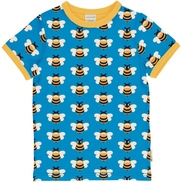 Maxomorra T-Shirt Kurzarm Picnic Bee