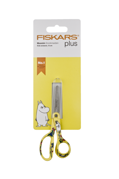 Fiskars Kinderschere Snorkfräulein gelb