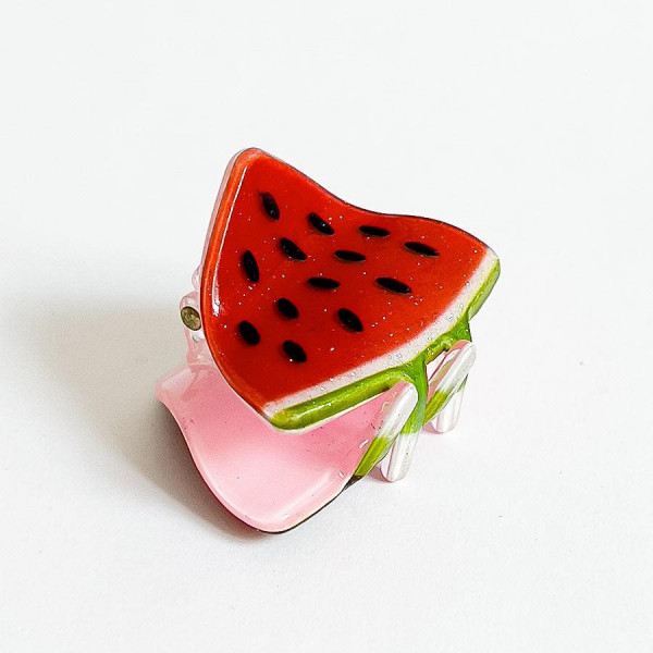 Mimis Glow Haarklammer klein Melone
