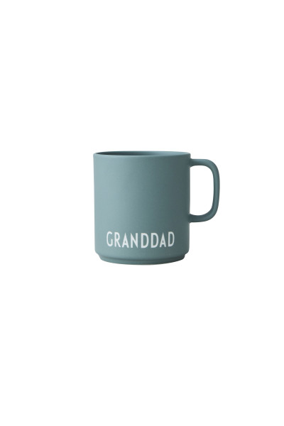 Design Letters Porzellan Favorit Becher mit Griff Granddad