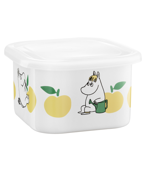 Dose Emaille Joyful Apple Snorkfräulein & Mumin