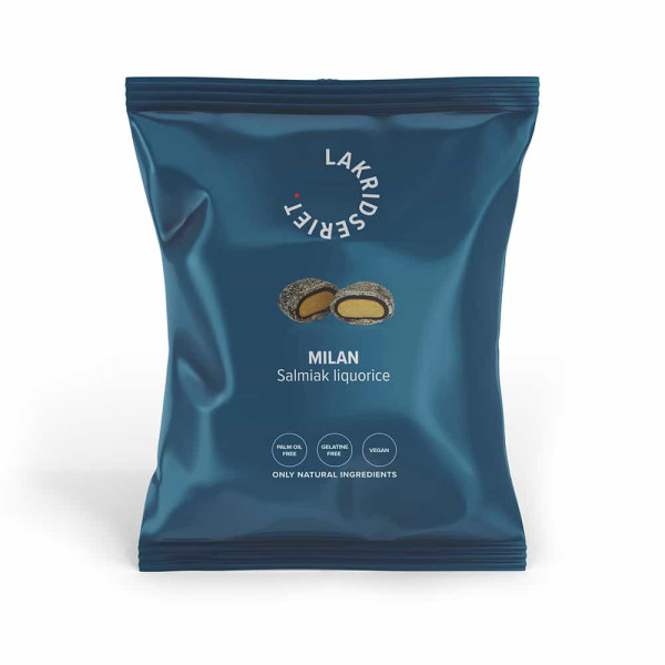 Lakritz 'Milan' 95g - Lakritz mit Salmiaksalz - Lakridseriet