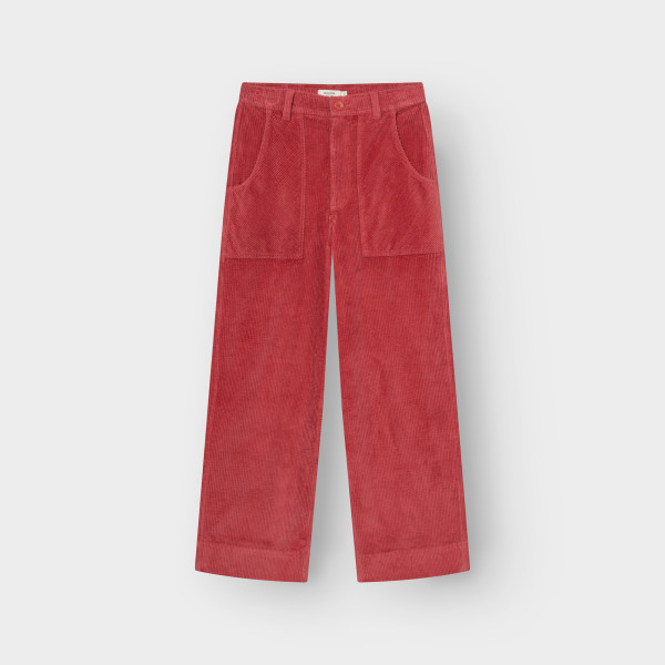 Cordhose Workwear Vara Corduroy Holly Red