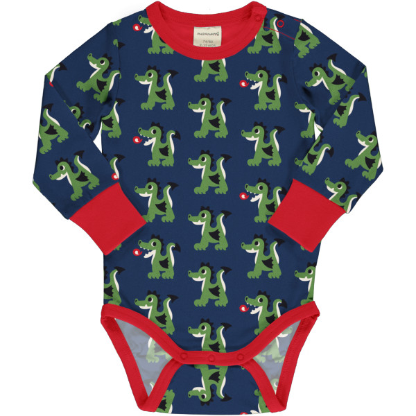 Maxomorra Body Langarm Dragon