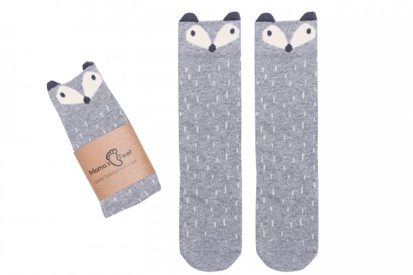 Mamas Feet Kniestruempfe Fox