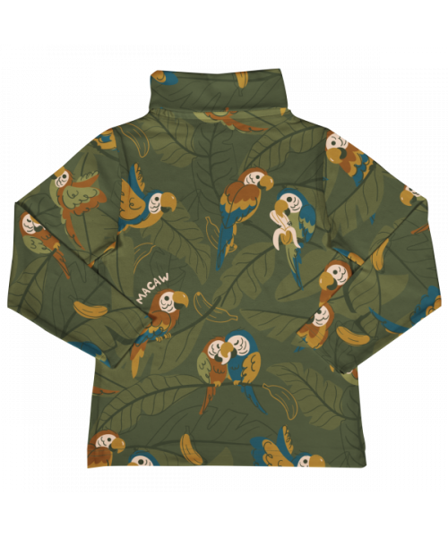 Meyadey Rollkragen Shirt Macaw