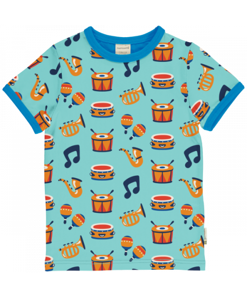 Maxomorra T-Shirt Kurzarm Party Music