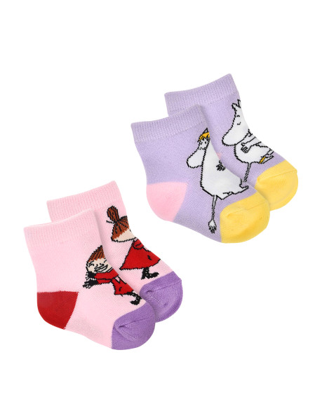 Nordic Buddies Baby und Kinder-Socken Kleine My und Snorkfräulein Doppelpack