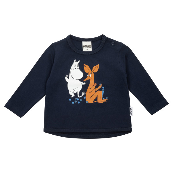 Langarmshirt Baby Mumin Adventure Blue