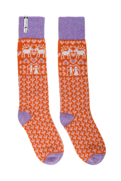 Wollsocken 'Fästfolk Estelle & Esbjörn' - Öjbro