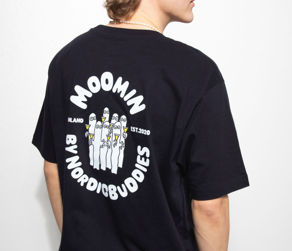 Nordic Buddies T-Shirt Hattifatteners navy
