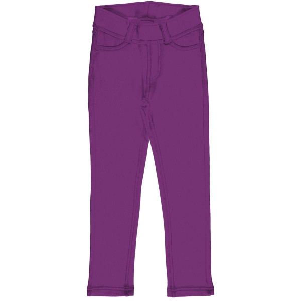 Maxomorra Treggings Sweat Basic Violet lila