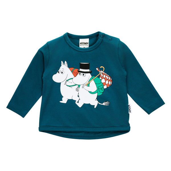 Langarmshirt Baby Mumin 'Camper Time'