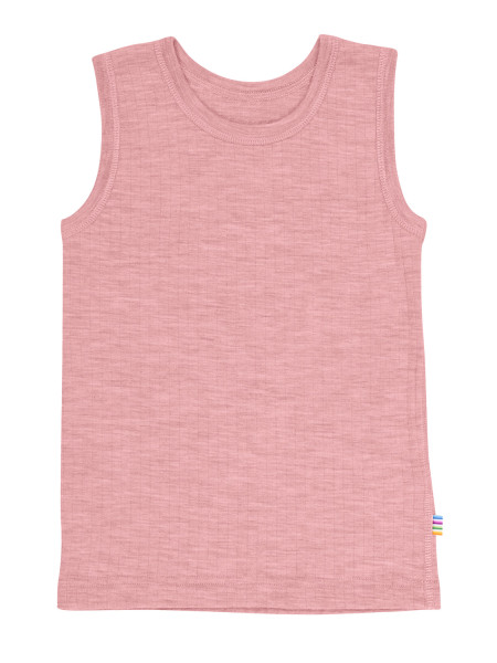 Unterhemd Merinowolle Rosé