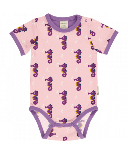 Maxomorra Body Kurzarm Seahorse