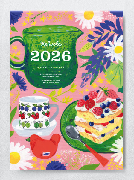 Kehvola Wandkalender 'Kakkuhavit' 2026