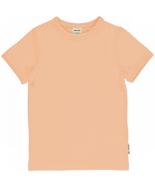 Meyadey Shirt Kurzarm Soft Orange