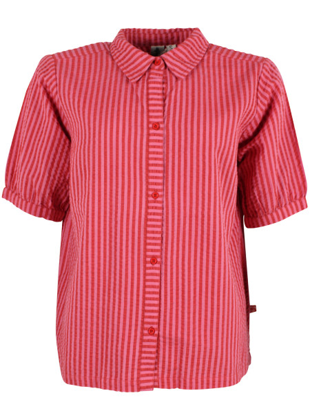 Bluse Seersucker Danesyren Chili/Soft Cherry