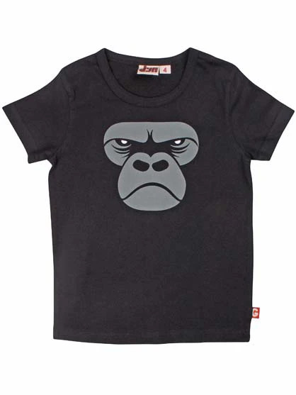 T-Shirt Gorilla Schwarz