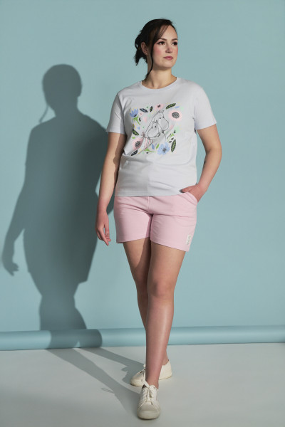 T-Shirt Mumin Best Mum pale blue