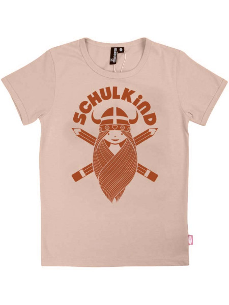 T-Shirt 'Schulkind light rosa' - Danefae