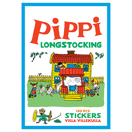 Pippi Langstrumpf In Villa Villerkulla Stickers Aufkleber