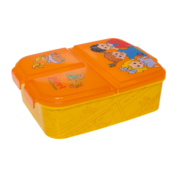 Brotdose 'Pippi Langstrumpf' orange