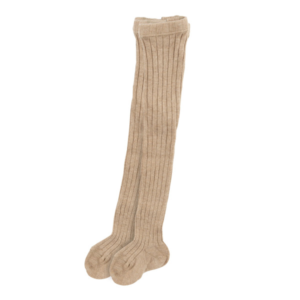 Strumpfhose 'rib Nougat'