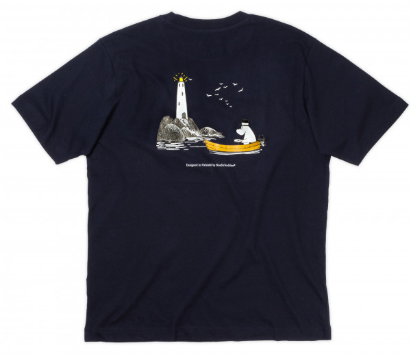 Nordic Buddies T-Shirt Moominpapa Navy