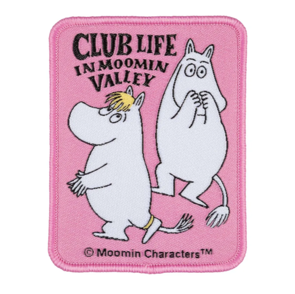 Mumin Bügelpatches Snorkfräulein Clublife