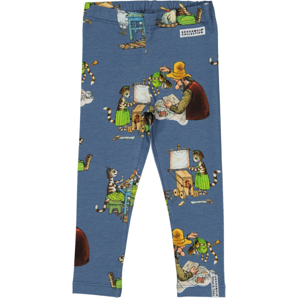 Geggamoja Findus Leggings Dusty Blue